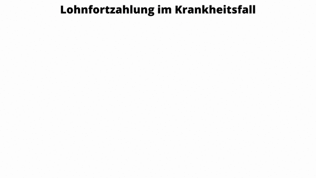 Lohnfortzahlung im Krankheitsfall